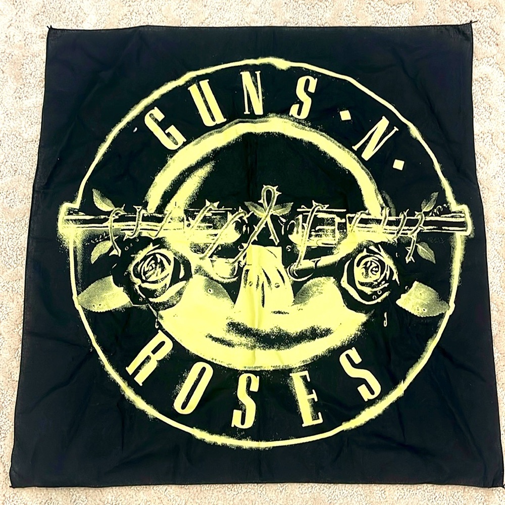 Guns N Roses Concert Bandana